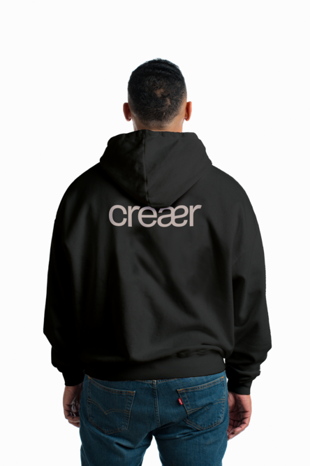 Hoodie Basic Grey Logo