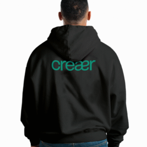 Hoodie Basic Green Logo