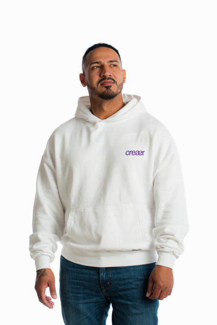 Hoodie Basic Purple Logo - Imagen 2