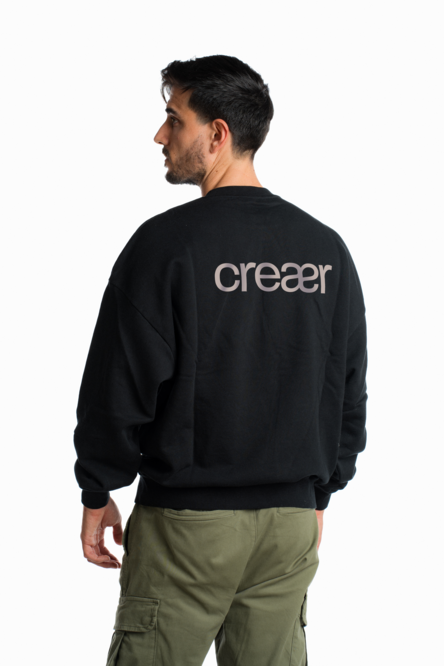 Sudadera Basic Grey Logo