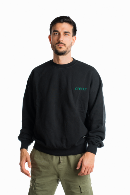 Sudadera Basic Green Logo - Imagen 2