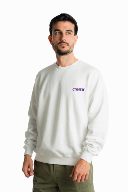 Sudadera Basic Purple Logo - Imagen 2