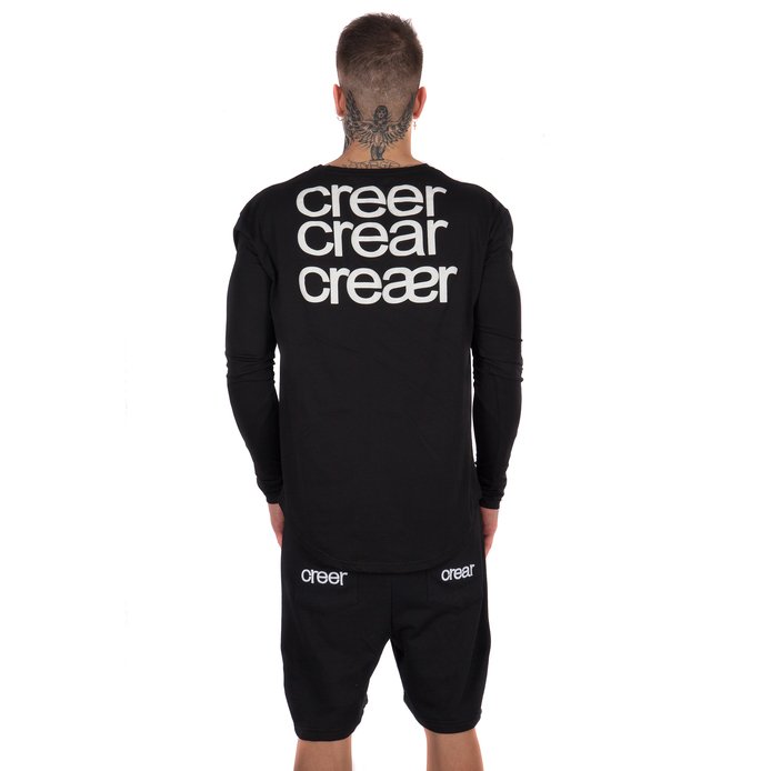 T-Shirt Creer Creaer Black - Image 3