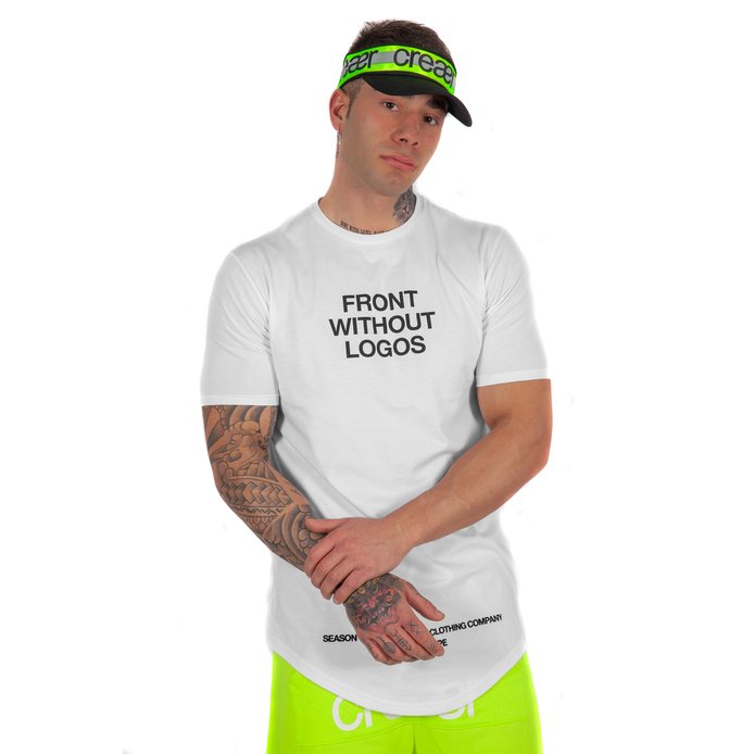 T-Shirt No Logo White - Image 2